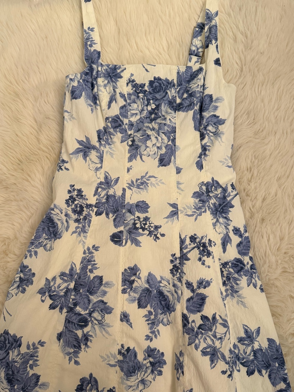 Abercrombie & Fitch Blue Floral Sundress - Women's Dress
